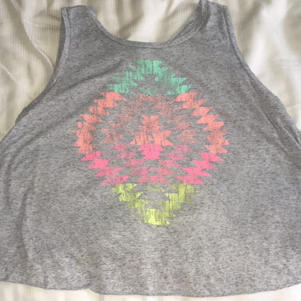 Gray tank top